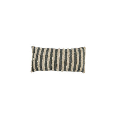 Cushion 60x30 cm NIMBA beige+denim blue