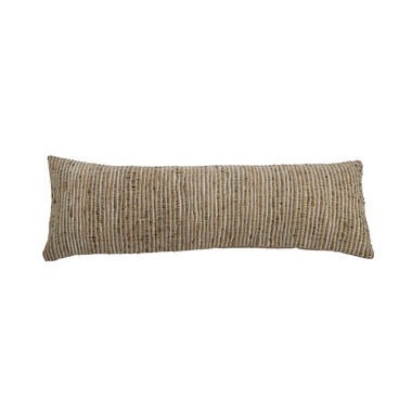 Cushion 100x35 cm LUNCA cream+brown+dark brown
