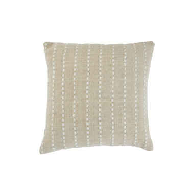 Cushion 45x45 cm LINKA beige+cream