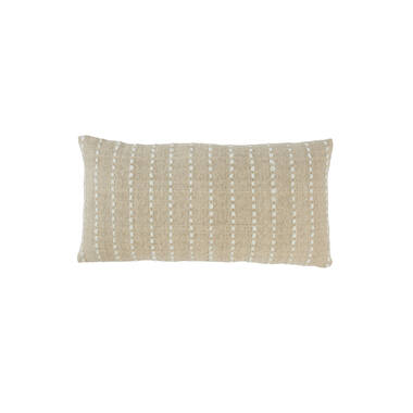 Cushion 60x30 cm LINKA beige+cream