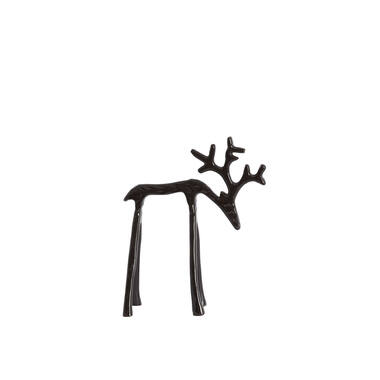 Adorno 17,5x8,5x20 cm DEER marrón oscuro