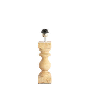 Lamp base 9x9x36 cm CUMANI wood natural
