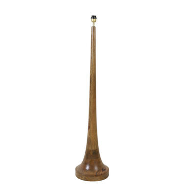 Vloerlamp Ø25x135 cm JOVANY hout olie bruin