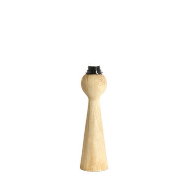 Lampvoet Ø9x33 cm FESTINA hout mat naturel