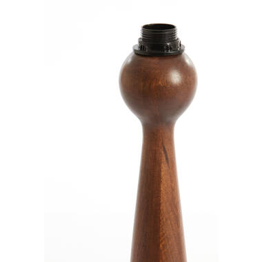 Lamp base Ø9x40 cm FESTINA wood russet