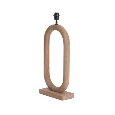 Lamp base 30x12x59 cm PACECO wood matt natural