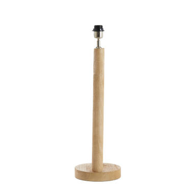 Socle En Bois D'Hévéa Rond 10x10x2 Cm - Lot De 2 - Pied De Lampe Avec Trou Passe-fil - Bureau, Salon