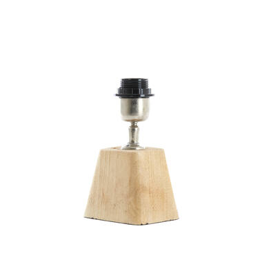 Lamp base 18x13x15 cm KARDAN wood matt natural