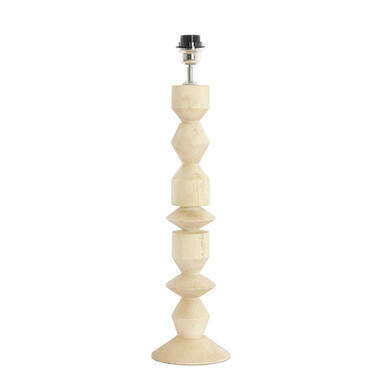 Lamp base Ø15x53 cm EDIE wood matt natural