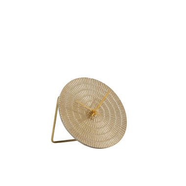 Klok Ø15,5 cm BOJANO licht goud
