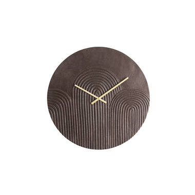 Klok Ø58 cm GWENNA bruin