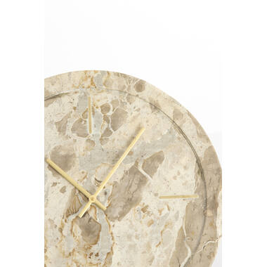 Clock Ø48 cm SISTELO taupe marble
