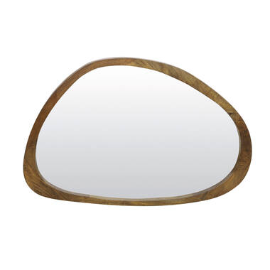 Spiegel 120x5x80 cm SONORA hout olie bruin