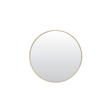 Espejo Ø50 cm ESPEJO vidrio claro+crema