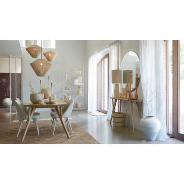 Spiegel Ø116 cm ESPEJO glas helder+crème