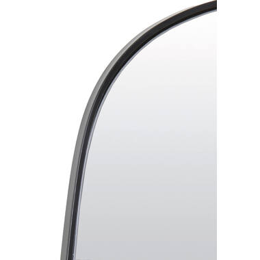 Spiegel 40x1,5x100 cm LIBRA smoke glas+mat zwart