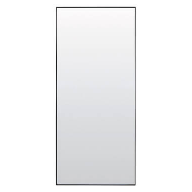Spiegel 80x1,5x180 cm ZENETA helder glas+zwart