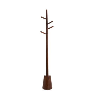 Kapstok Ø20x152 cm YENICE hout roodbruin