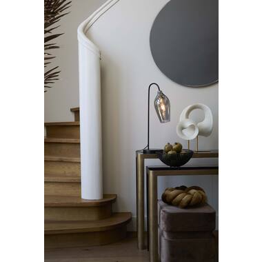 Ornament on base 34x18x43 cm VODICE cream+antique bronze