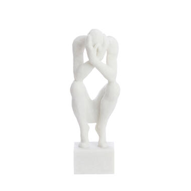 Ornament 19x16x47 cm LOVINAC cream