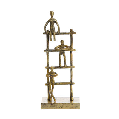 Ornament 19x4x41 cm COLLIO antiek brons