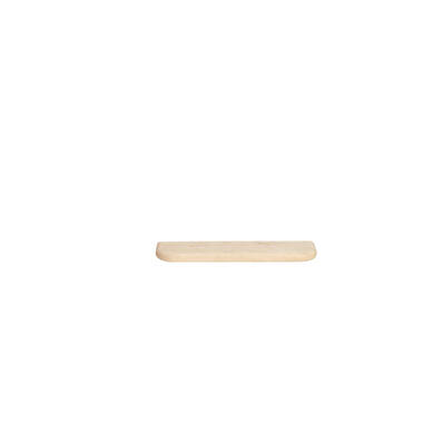 Wall shelf 50x15x3 cm TARONTU matt natural