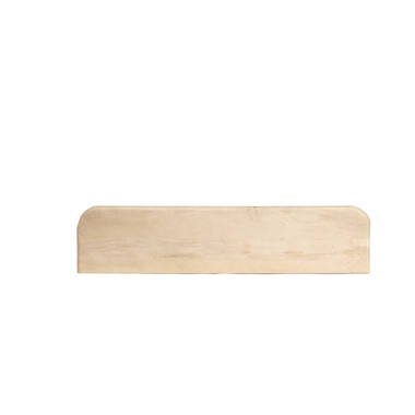 Wall shelf 88x20x3 cm TARONTU matt natural