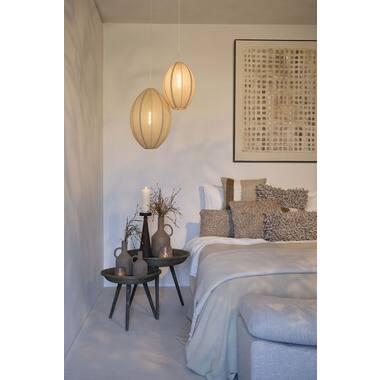 Wandornament 90x3,5x120 cm DEHESA crème+zand-taupe