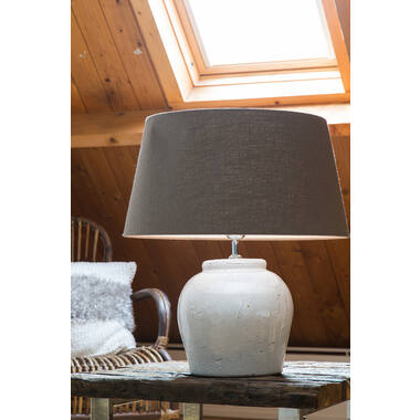 Lamp base Ø30x40 cm ETNA antique white
