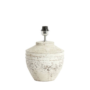 Lamp base Ø25x35 cm TOBA medium antique grey