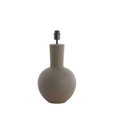 Lamp base Ø28,5x52 cm ULLOA ceramics matt dark brown