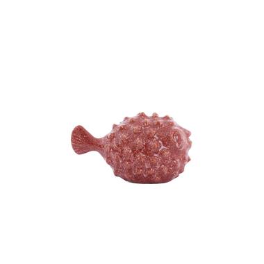 Ornament 20x11,5x11,5 cm FISH ceramics coral