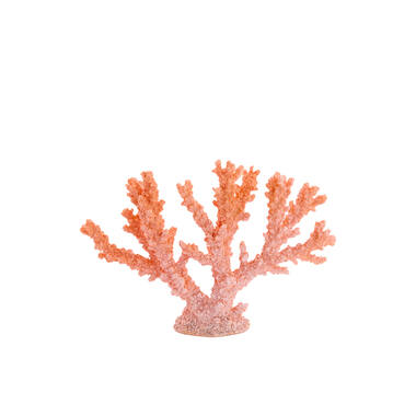 Ornament 34,5x9,5x25 cm CORAL coral