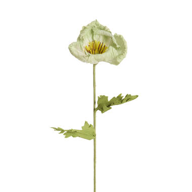 Artificial flower 15x15x57 cm CATO paper green+light green