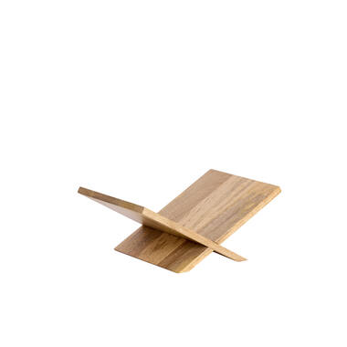 Boekenstandaard 36x25x15,5 cm TONOSI hout naturel