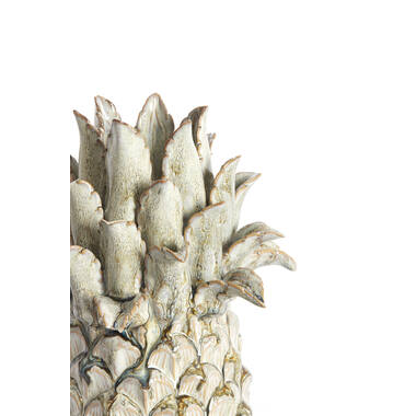 Ornament Ø18x30,5 cm NANASI ceramic olive green