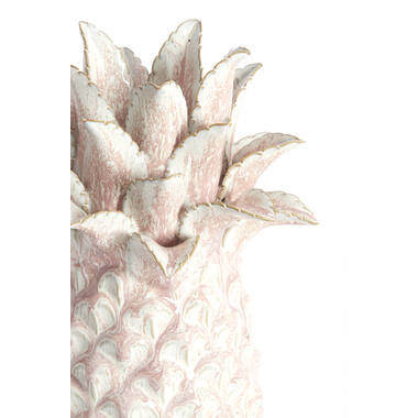 Ornament Ø18x30,5 cm NANASI ceramics light pink