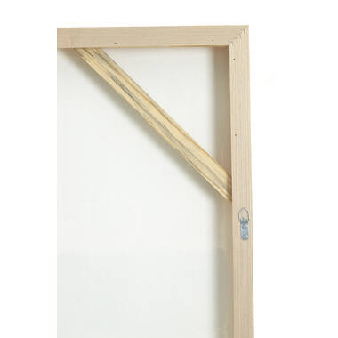 Wall ornament 90x3,5x120 cm MAREYA olive green+cream