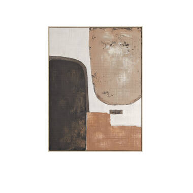 Wall ornament 90x3x120 cm ZIRELLE cream+sand+brown