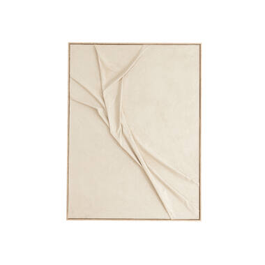 Wall ornament 90x2,5x120 cm ELINOR cream