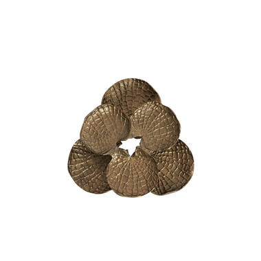 Wall ornament 30x29x6 cm SOLASSI gold