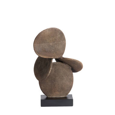 Ornament 28x19x45 cm AXIS dark brown+black