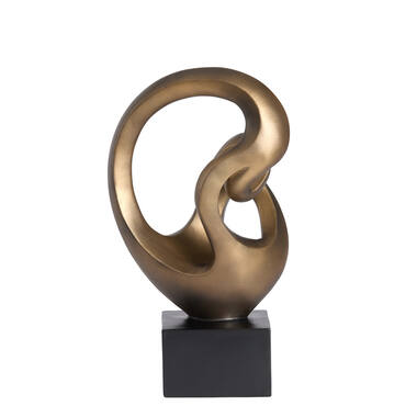 Ornament 25x16,5x42,5 cm FELICIA antique bronze+black