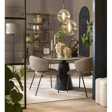 Ornament 25x16,5x42,5 cm FELICIA antique bronze+black