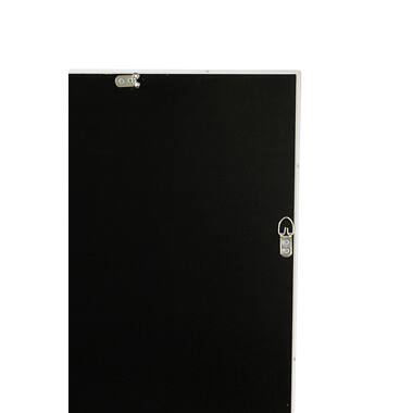 Wall ornament 80x6x80 cm XELHU cream+clear