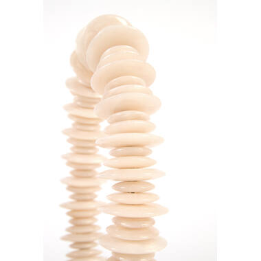 Ornament on base 10x22x40 cm RING sand
