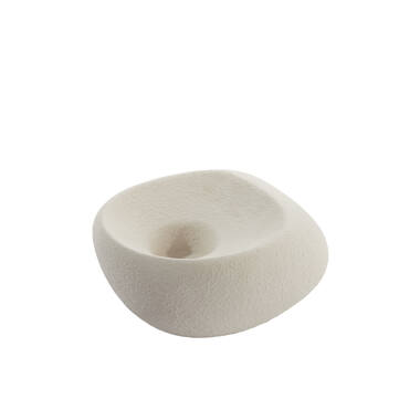 Tealight 20,5x20,5x12 cm ALKA ceramics cream