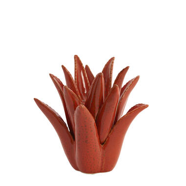 Tealight Ø21x21 cm CACTUS ceramics orange