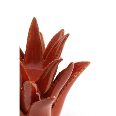 Tealight Ø21x21 cm CACTUS ceramics orange