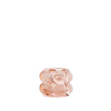 Tealight Ø8,5x6,5 cm ZADAR glass peach